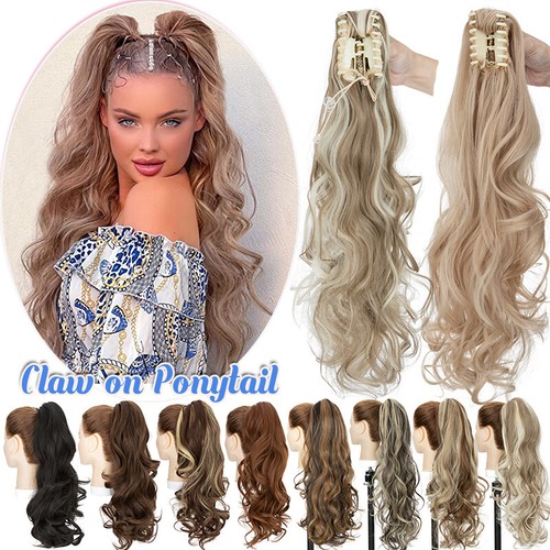 Extra thick claw ponytail clip - extra,