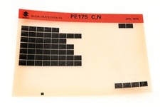 Suzuki PE175CN PE175 C,N Parts