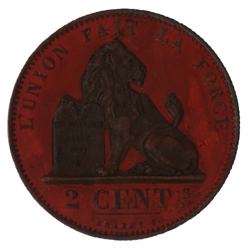 1874 belgium cents coin - 1874,