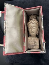 Yi-Xing Zi-sha Kwan Yin Bust