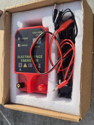 Electric fence energiser 12v - fence,