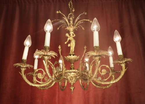 Antique french chandelier - french,