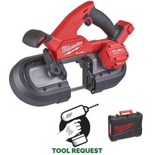Milwaukee M18FBS85-0C 18V 85mm Compact Bandsaw (Body Only)