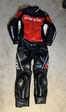 Dainese Two Piece Leather Suit