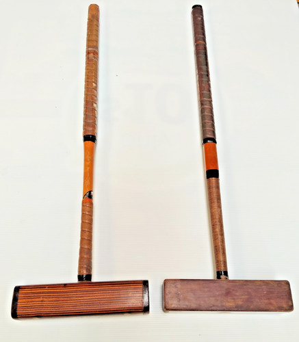 Scarce vintage croquet - scarce, mallet