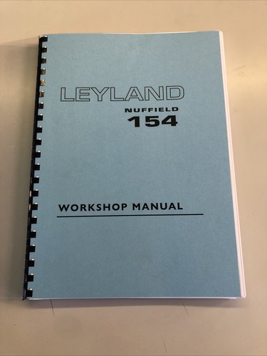 Leyland 154 workshop - leyland,