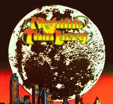 Thin Lizzy NIGHTLIFE Album Cover 16x11 Print by Jim FitzPatrick