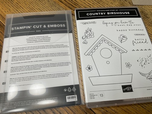 Stampin stamps and dies - and,