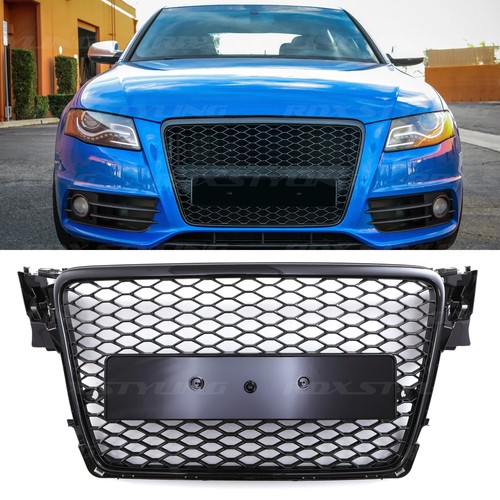 Front badgeless grill rs4 - badgeless,
