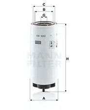 Fuel filter Spin-on Filter WK