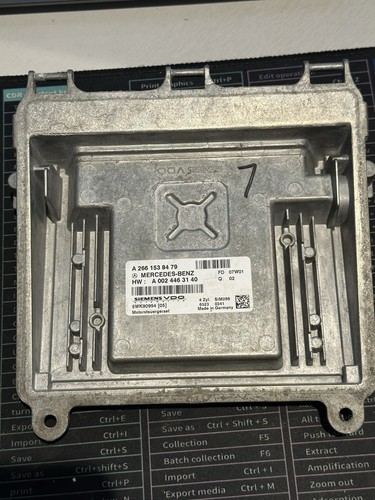 Mercedes ecu siemens vdo - siemens,