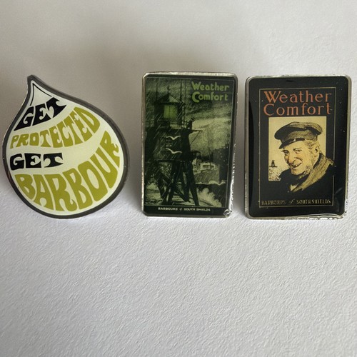 Barbour vintage pin badge - pin,