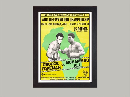 Framed george foreman - framed,