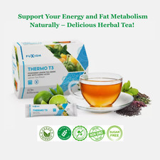 FuXion Thermo T3 Support Your Energy & Fat Metabolism Lemon Tea Flavor 28 Sticks