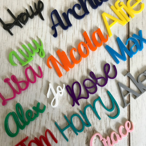 Any font personalised - font*,