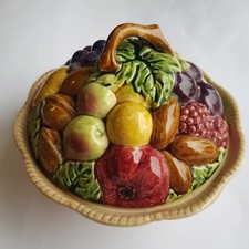 Sarreguemines ceramic fruit