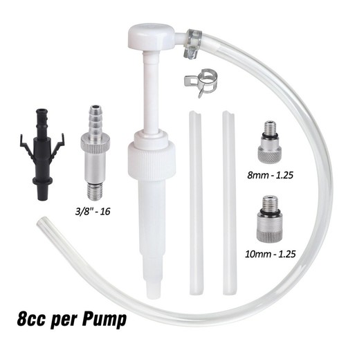 White gear oil pump transfer - oil,