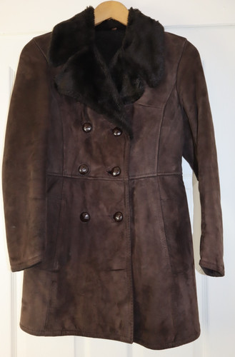 Vintage sheepskin leather - vintage,