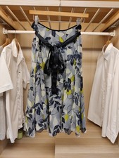 HOBBS UK 14 GREY SKIRT FLARE