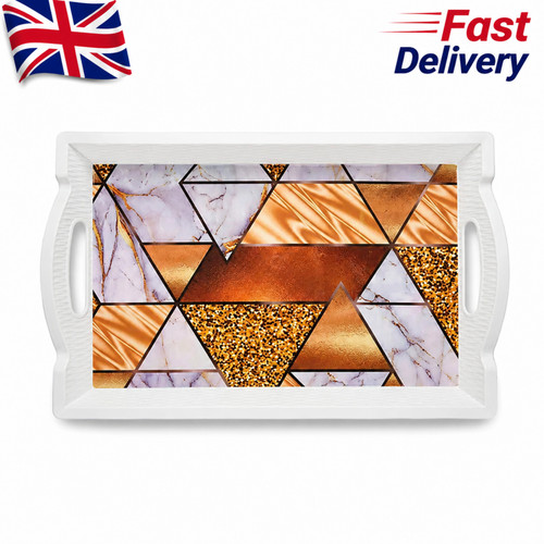 Serving tray with handles - serving,