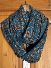 Seasalt Women's May Garland Circle Scarf Folky Bloom One Size 