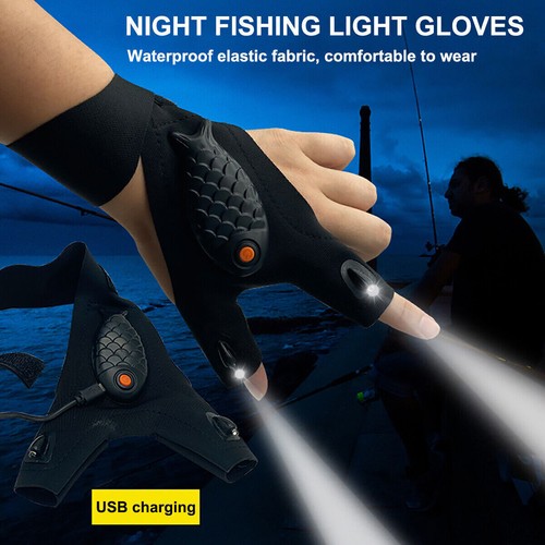 Led glow gloves finger - led,