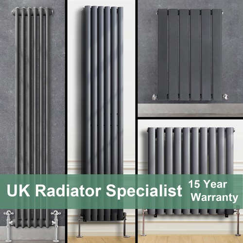 Anthracite designer radiator - designer,