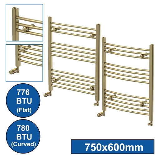 Brushed brass heated - brass,