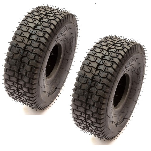 Tyre 11x4 garden lawn - 2x,
