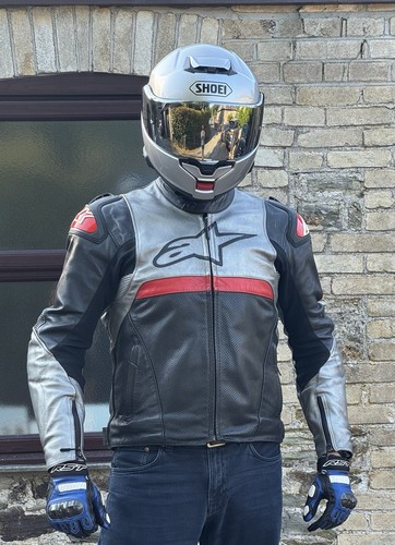 Alpinestars leather motorcycle - alpinestars,