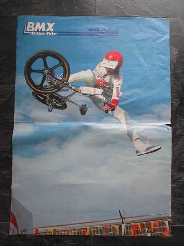 Mongoose bmx poster - mongoose, old