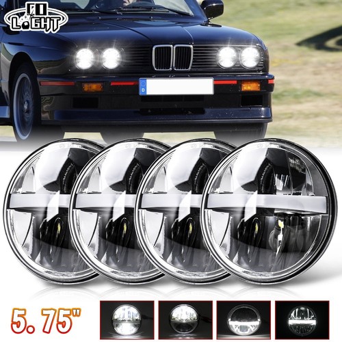 4pcs 75 led headlight - 4pcs,