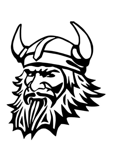 Viking decal sticker - viking, car