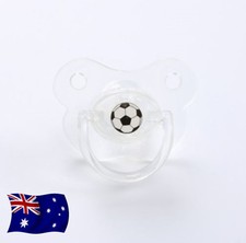 Baby Shower Costume Soccer Football Party Funny Teeth Pacifier dummie PROP