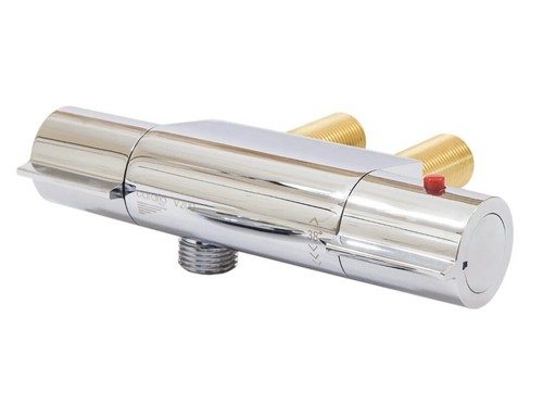 Horizontal thermostatic mixer - horizontal,