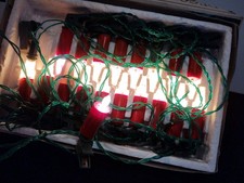 Vintage Porth Christmas Candle