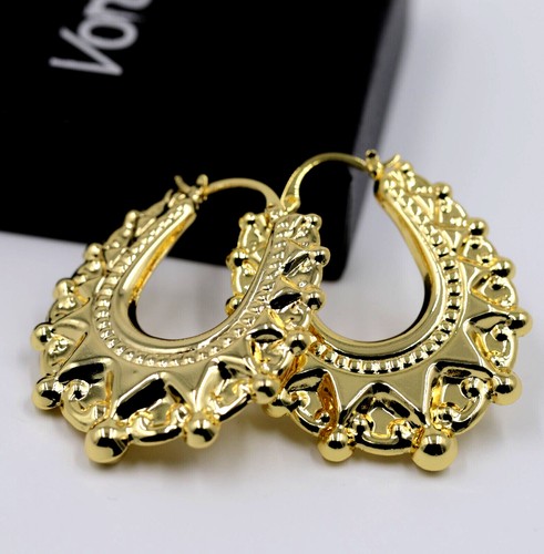 9ct gold silver large - on,