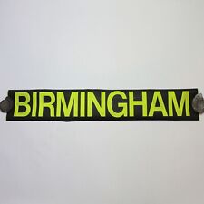 Birmingham bus blind destination vintage 1994 Birmingham Midland Red #2 