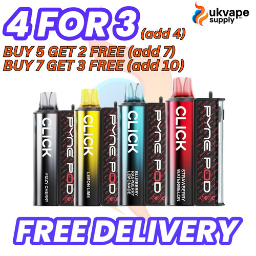 Pyne pod click 50k puff - pyne, vape
