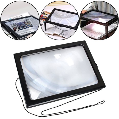 Magnifying glass with light - magnifying, 4x