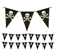 20Ft Pirate Bunting Skull