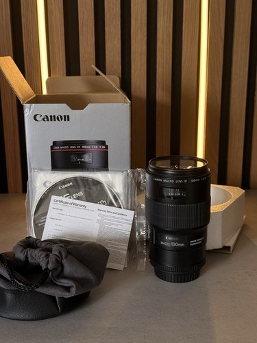 Canon 100mm macro 8 l - ef,