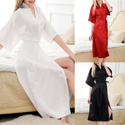 Womens satin silk - satin, robe