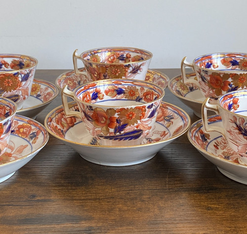 Antique victorian set cups - 6,