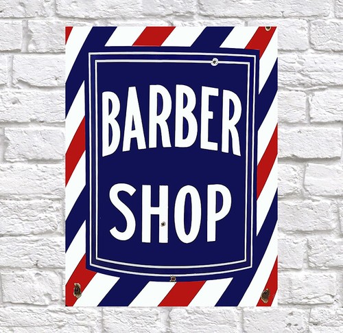Barber shop retro metal - barber, tin