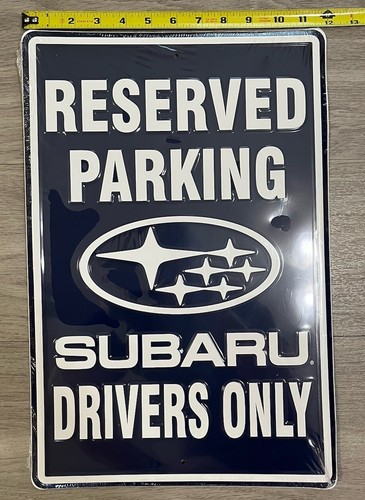 Subaru reserved parking garage - reserved,