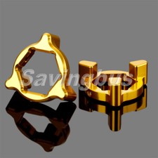2x 22mm Motorcycle CNC Hexagon Fork Preload Adjusters for Aprilia Dorsoduro 750