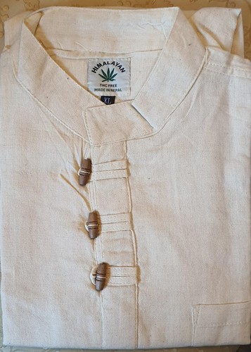 Organic hemp and cotton fibre - organic,