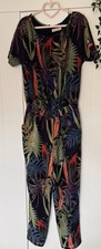 Traffic People Jumpsuit Size M Size 10  Botanical Tropical Zara Next