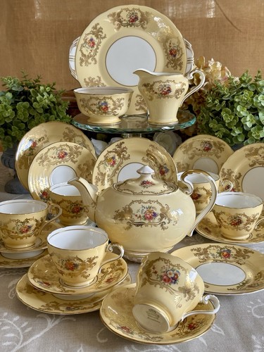 Aynsley teapot tea - aynsley,